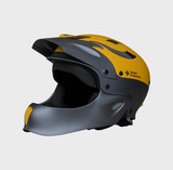 Sweet Rocker Full Face Helmet - Matte Chopper Orange Metallic - Angle | Western Canoeing & Kayaking