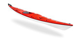 Delta 17 w/Skeg - Cherry Red - Angle | Western Canoeing & Kayaking