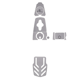 COMPLETE EVA DECK PAD KIT - COMPASS