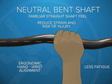 Cyprus 2pc Bent Shaft