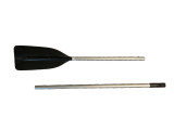 Cannon 7' STD Alum 2pc Flat Blade Oars - Silver (Set of 2)