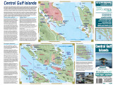 Wild Coast Deck Topper Kayaking Mapsheet - Central Gulf Islands - Western Canoe and Kayak