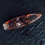 Recon 120 HD ACES on the water top view | Western Canoe Kayak