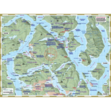 Wild Coast Deck Topper Kayaking Mapsheet - Discovery Islands North
