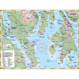 Wild Coast Deck Topper Kayaking Mapsheet - Discovery Islands South | Western Canoe and Kayak Canada