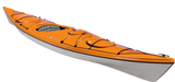Delta 15s w/Skeg | Western Canoe Kayak - Orange