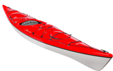 Delta 16 w/Skeg | Western Canoe Kayak - Red