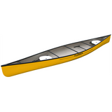Yellow Jensen 17 w/ Foam Core | Western Canoe Kayak