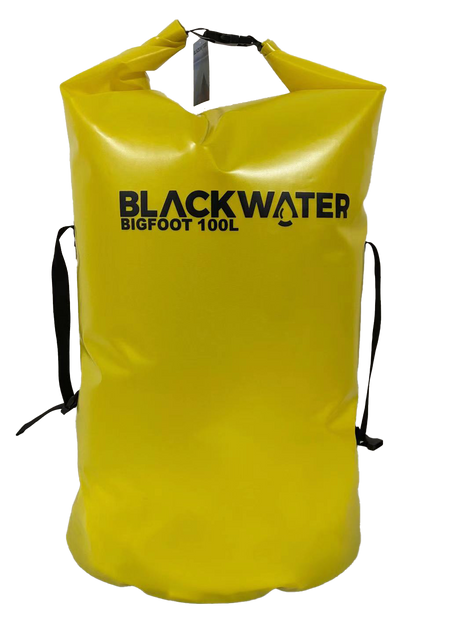 Bigfoot Dry Pack - 100L - Front - Yellow | Western Canoe and Kayak