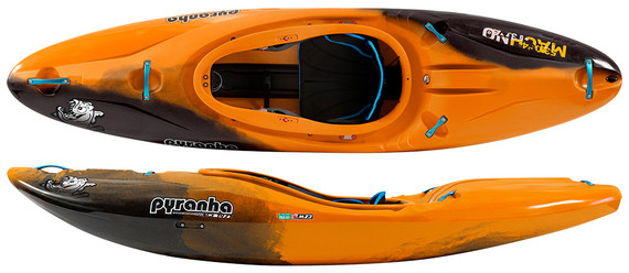 Pyranha Machno L | Western Canoe Kayak - Fire Ant