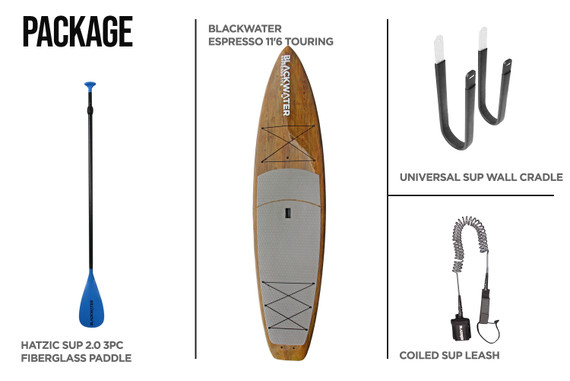 Blackwater Espresso 11'6 Touring | Package