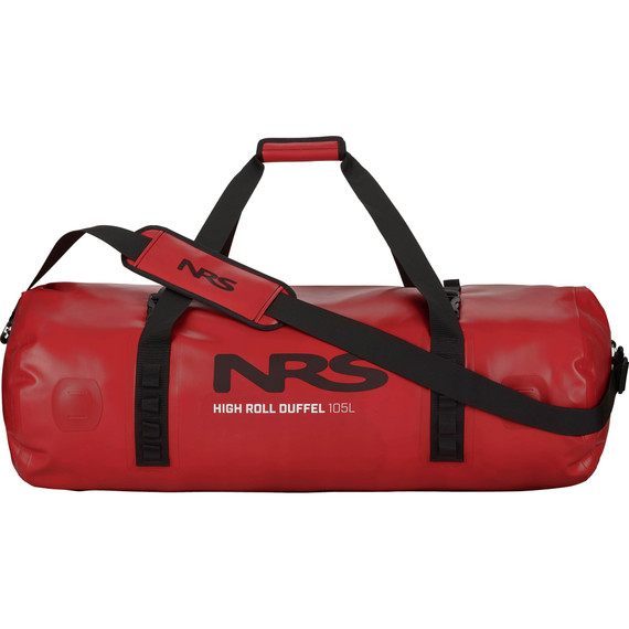 NRS High Roll Duffel Dry Bag - 105L - Salsa