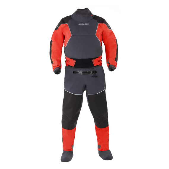 Emperor Dry Suit | Western Canoe Kayak - Red Front
