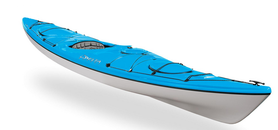 Delta 14 w/skeg | Western Canoe Kayak - Blue