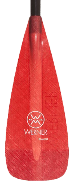 Werner Churchill Blade Front | Western Canoe Kayak