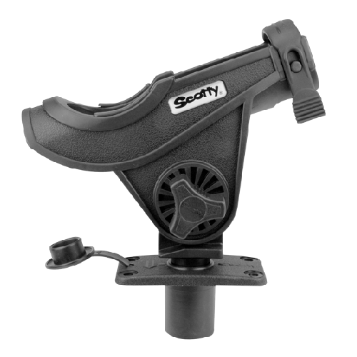 Scotty Baitcaster/Spinning Rod Holder with Flush Mount Western