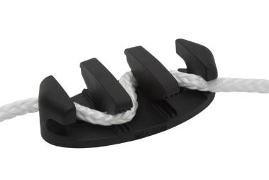 Zig Zag Cleat 3 - 1/2" Black | Western Canoeing & Kayaking