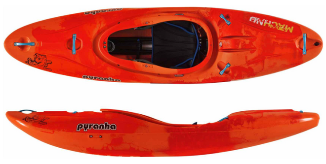 Machno S | Western Canoe Kayak - Orange Soda
