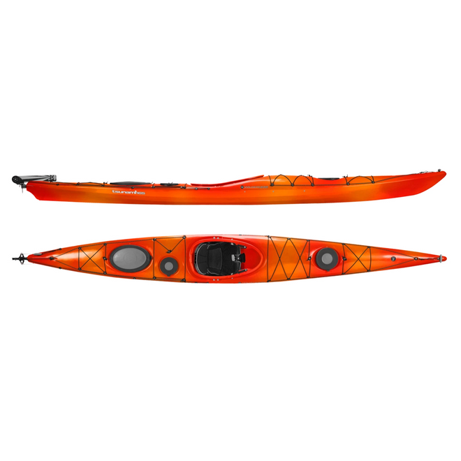 Wiilderness Systems Tsunami 175 w/ Rudder in Mango - Western Canoe and Kayak Canada