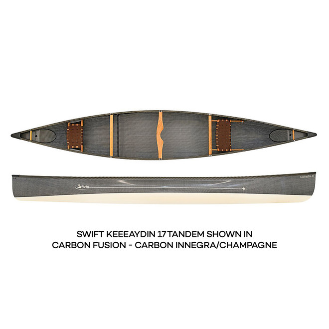 Swift Keewaydin 17 Tandem in Carbon Fusion