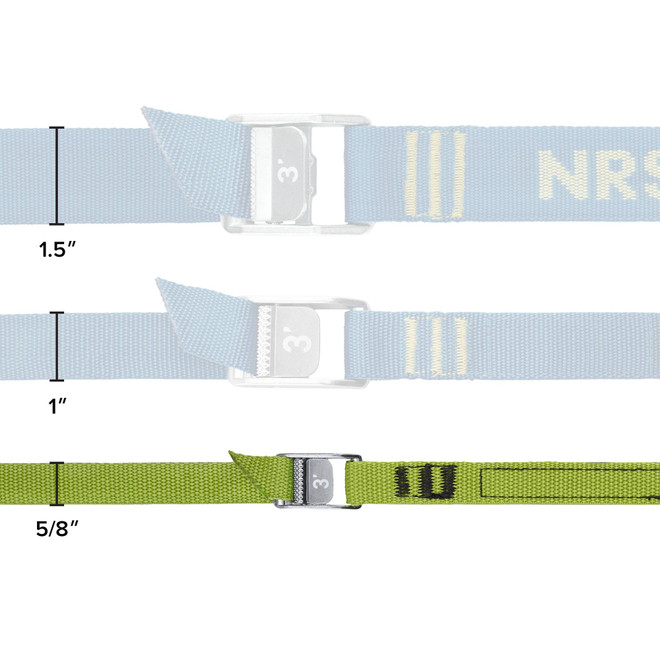 NRS 5/8" Micro Straps - 3' Pair