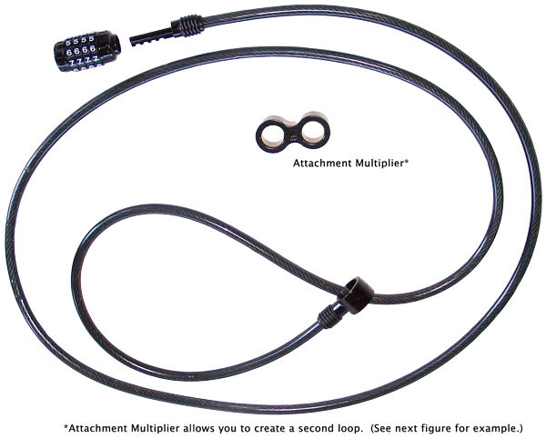 Lock All Combo Lock | Western Canoe Kayak