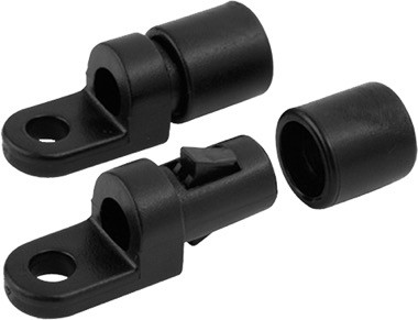 Sea-Lect Bungee Terminal End 1/4" w/Sleeve