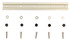 YakAttack GearTrac, 8", Includes SS Mounting screws