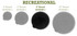 Sea-Lect Hatch Lid Round 8" Recreational