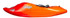 RockStar V Medium - Flame - Side | Western Canoeing & Kayaking