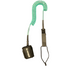 Coiled SUP Leash | Clear Teal