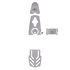 COMPLETE EVA DECK PAD KIT - COMPASS