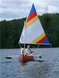 Spring Creek Sail Kit 36" with Ethafoam stabilizer