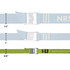 NRS 5/8" Micro Straps - 3' Pair