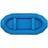 NRS Otter 150 Self-Bailing Raft - Top View