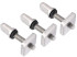 Level six Tool-Free Fin Screw