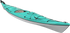 Delta 15s w/Rudder | Western Canoe Kayak - Teal