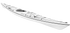 Delta 17 w/skeg | Western Canoe Kayak - White