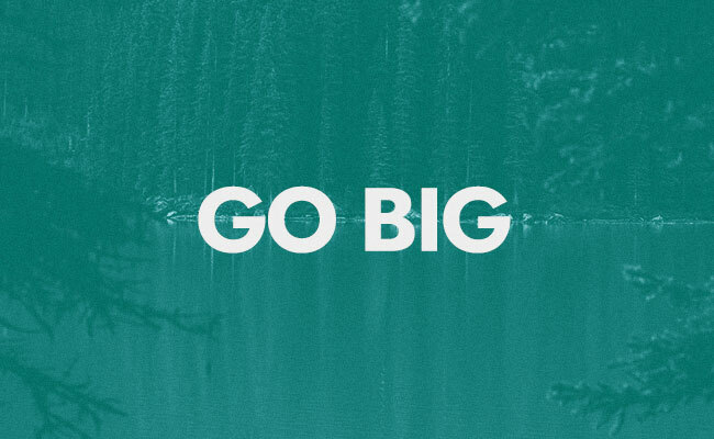 GO BIG (Staff Picks)