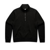 wo's-stencil-half-zip-crew-black