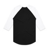raglan-tee-black/white-back