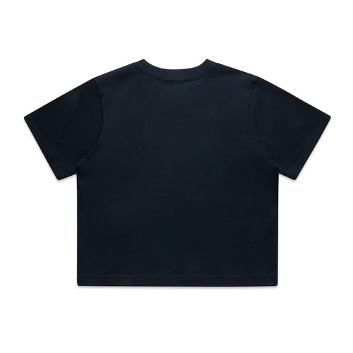 wo's-classic-crop-tee-navy-back