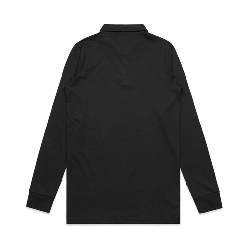 chad-l/s-polo-black-back