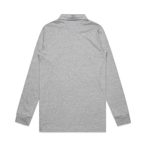 chad-l/s-polo-athleticheather-back