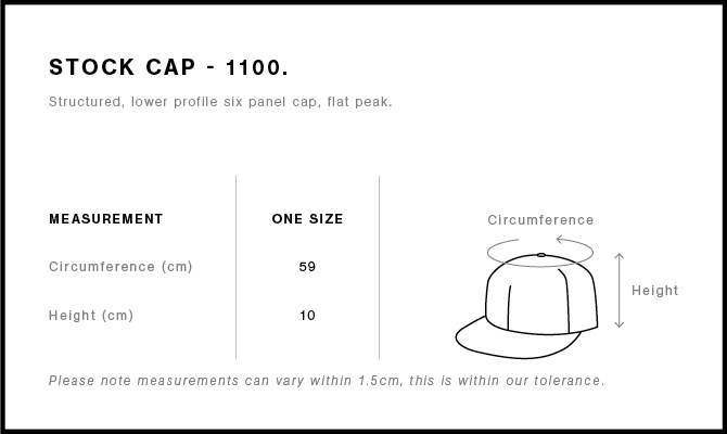 1100 size guide