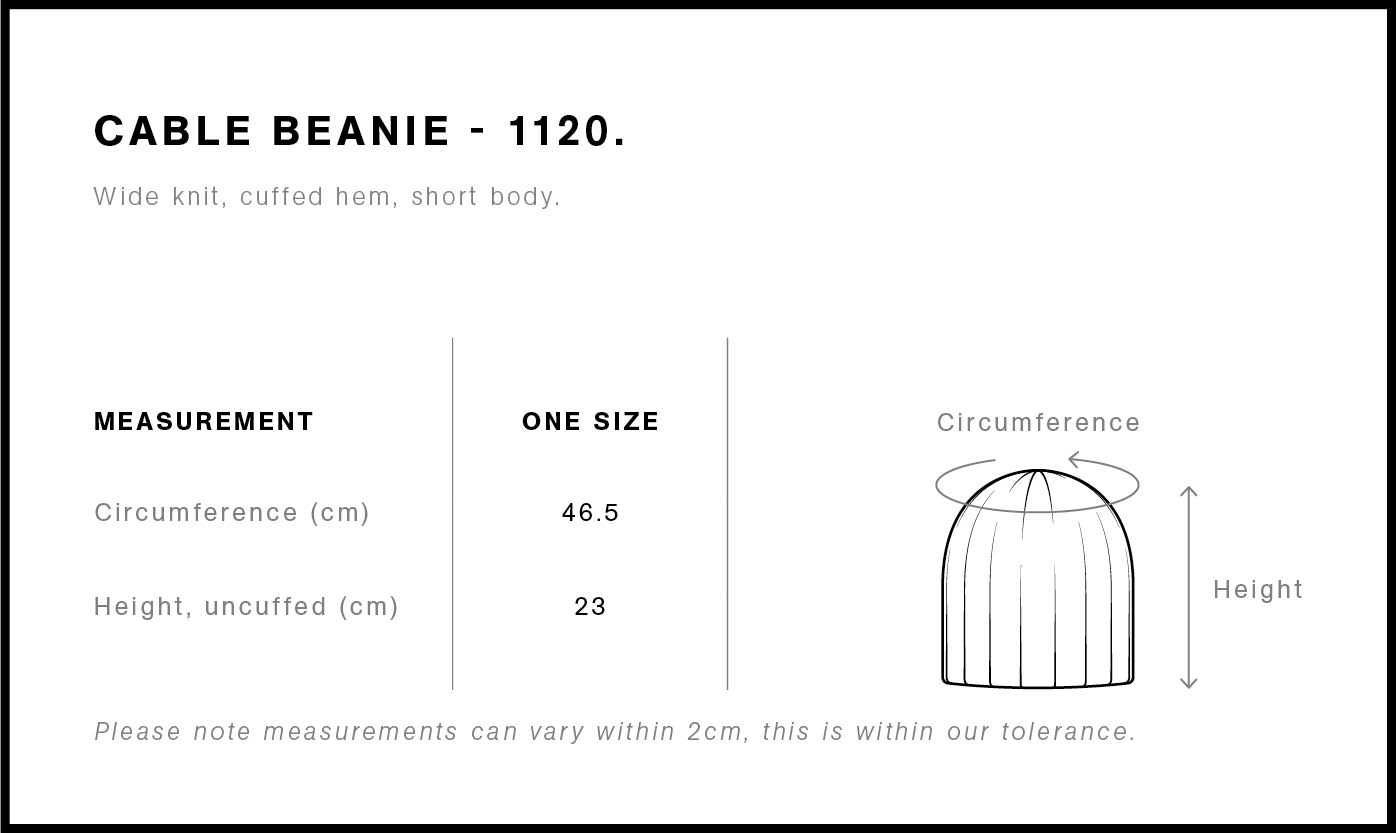 1120 size guide