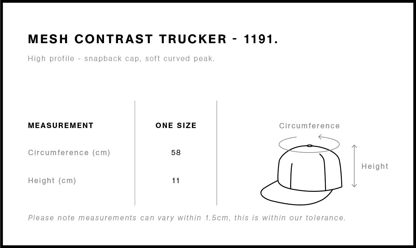 1191 size guide