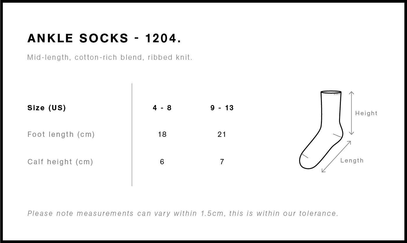 1204 size guide