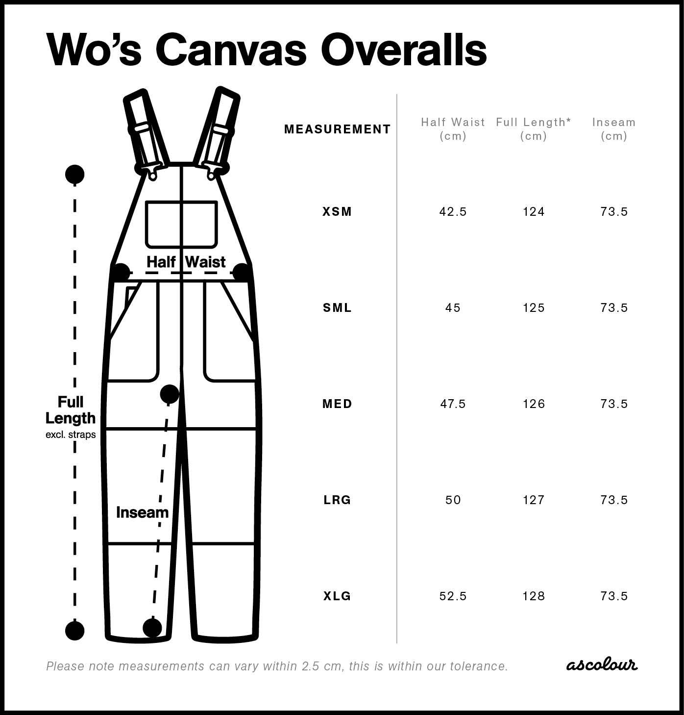 4980 size guide