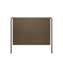 Canvas Half Apron | 1081 — WALNUT